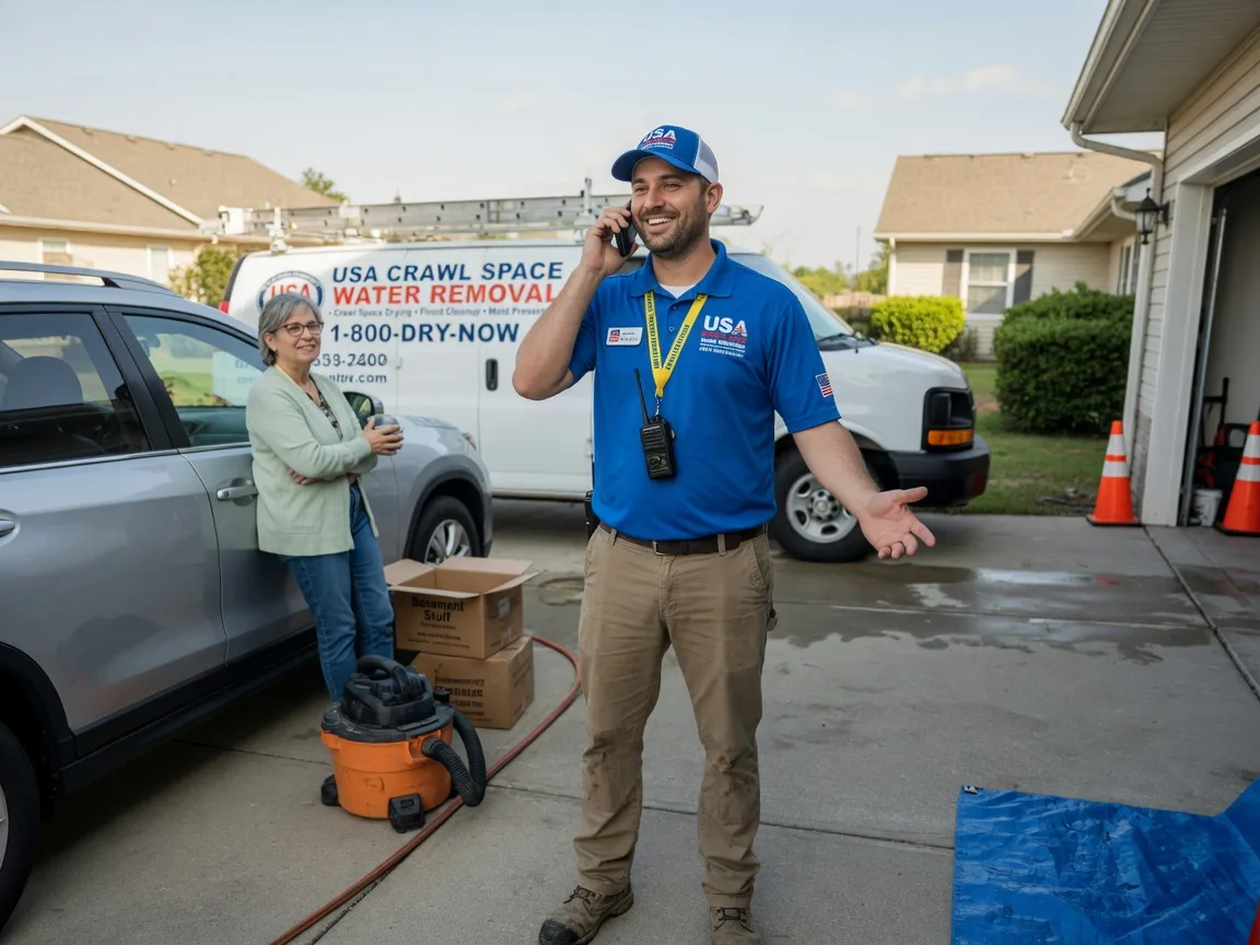 Crawl Space Water Removal Florien, LA FAQs